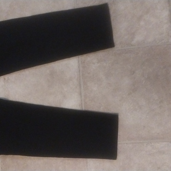 EILEEN FISHER Black Italian Fabric Pull On/Elastic Waist Pant Size M - Picture 3 of 8